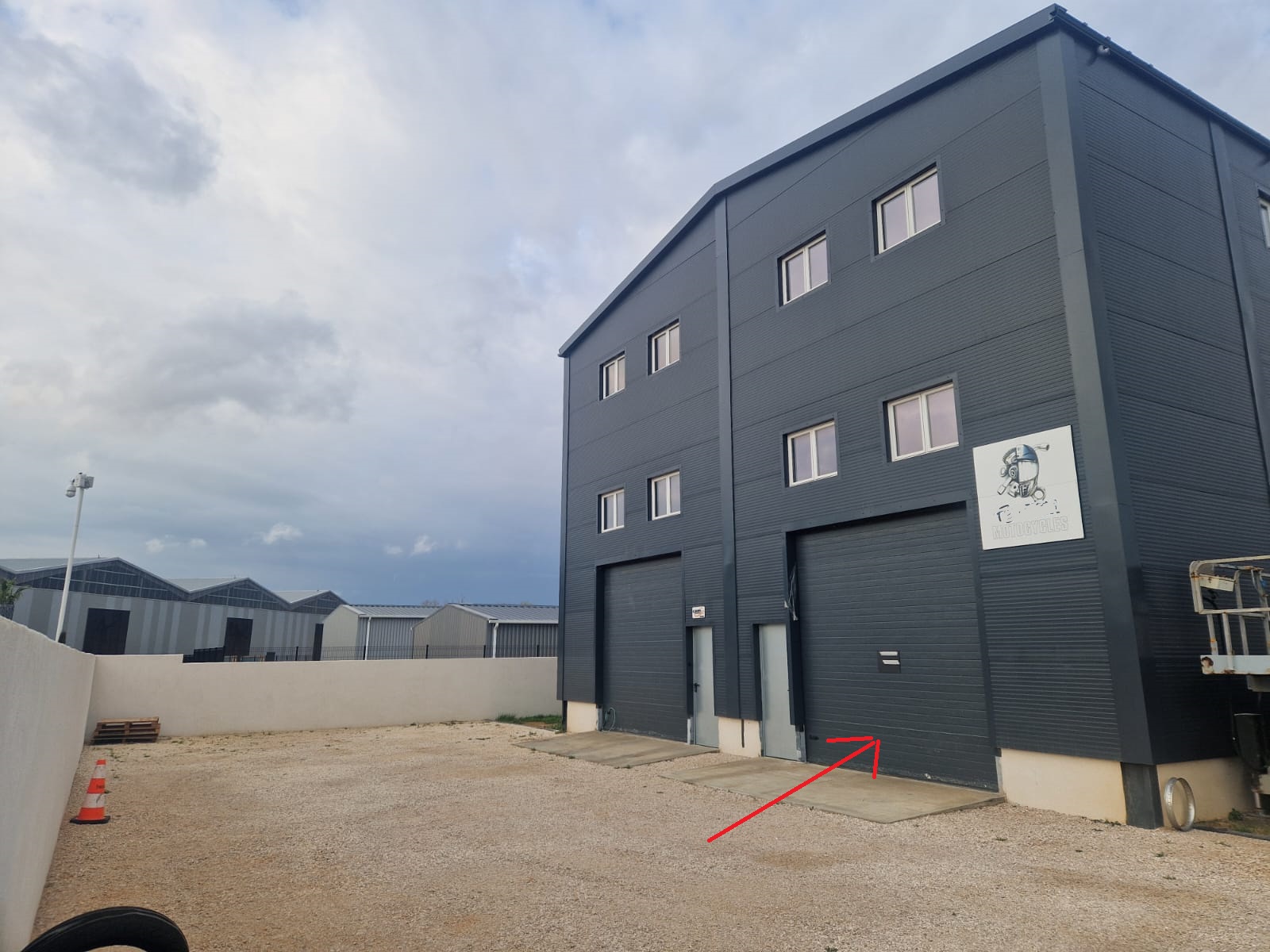 Vue extérieure du bâtiment